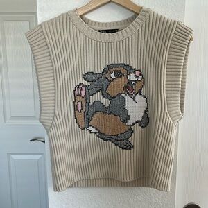 Zara Disney Knit Vest S